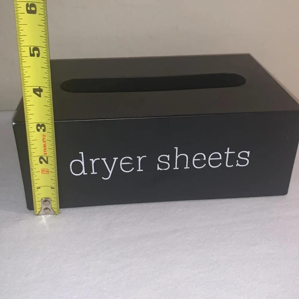 AULD HOME SUPER CUTE METAL DRYER SHEET COVER